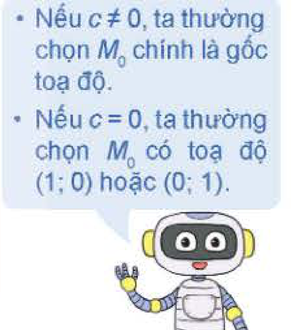 Robot hướng dẫn chọn M0