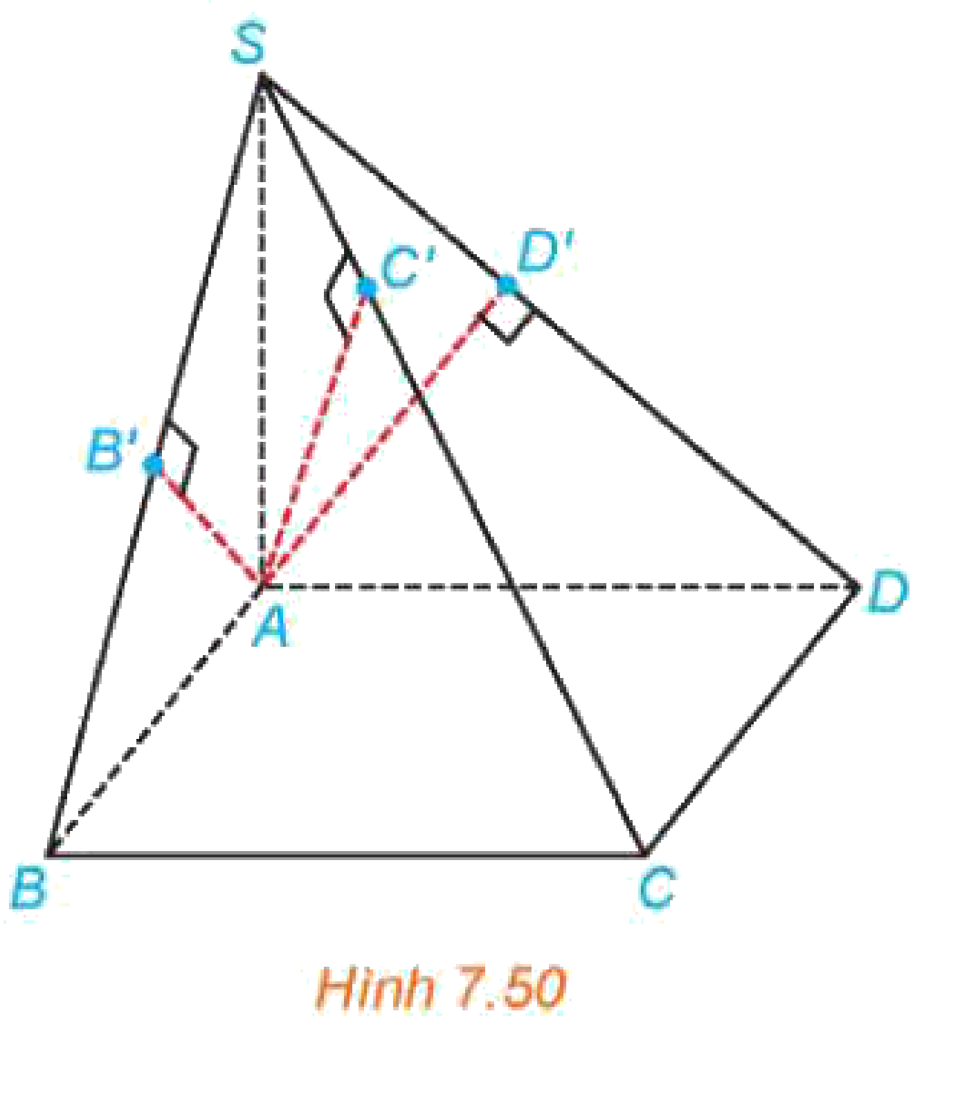 Hình 7.50: Ví dụ 3 hình chóp S.ABCD