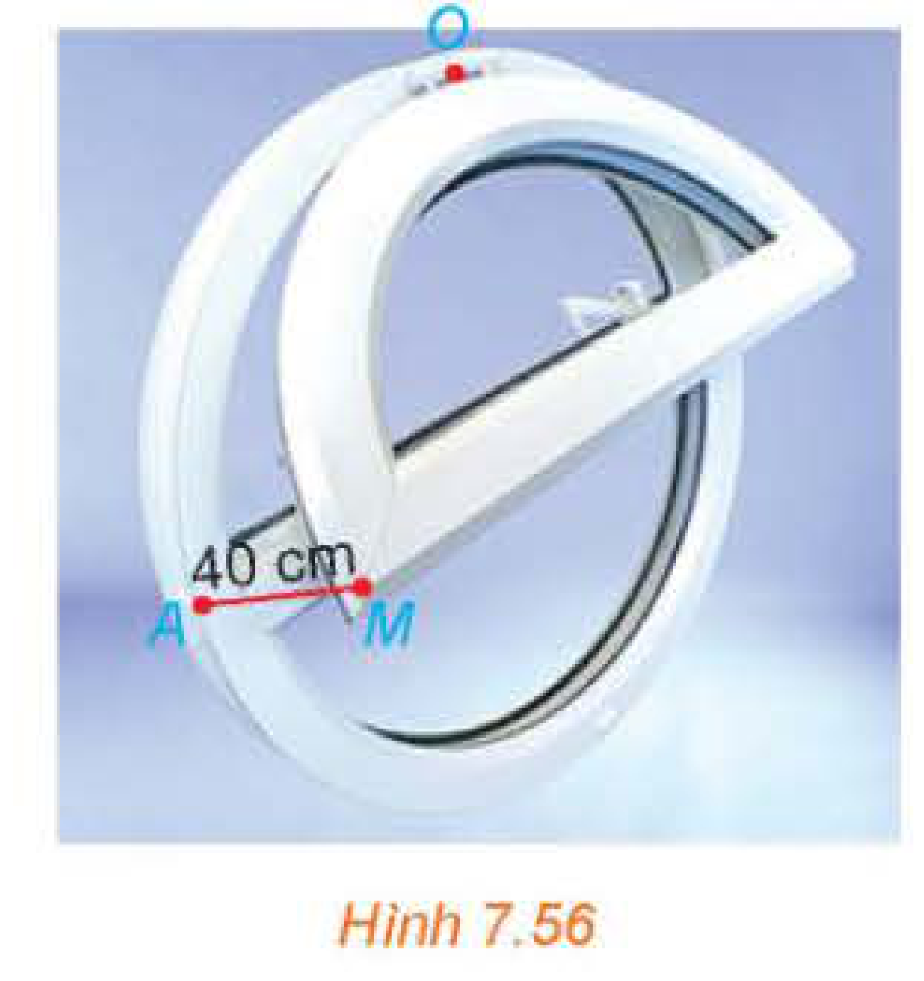 Hình 7.56: Cửa sổ bán nguyệt