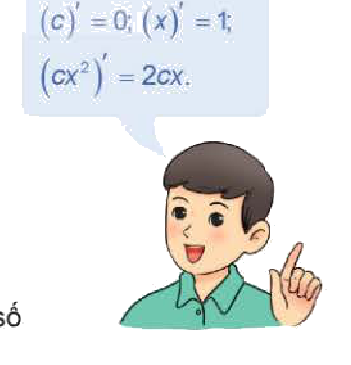 Công thức đạo hàm